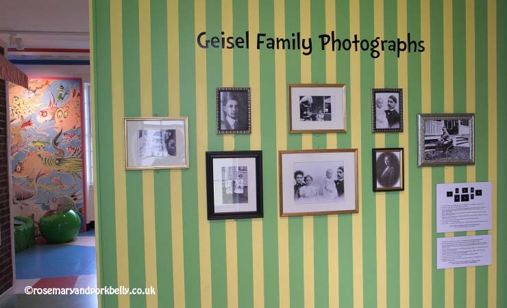 Geisel family photographs, Dr Seuss museum Springfield Massachusetts © rosemaryandporkbelly.co.uk