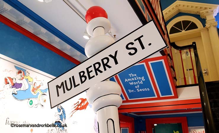 Mulberry Street sign, Dr Seuss Springfield Massachusetts © rosemaryandporkbelly.co.uk