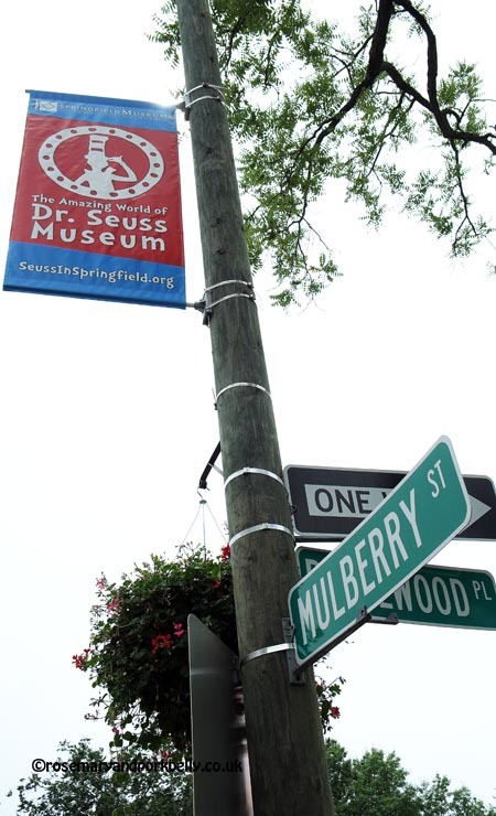 Mulberry Street road sign Springfield Massachusetts © rosemaryandporkbelly.co.uk
