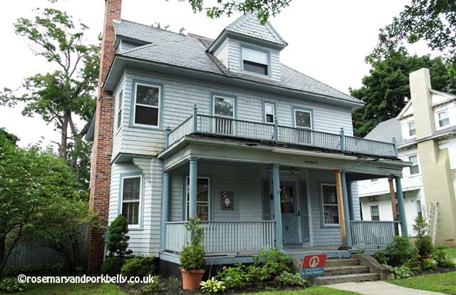 Ted Geisel's, Dr Seuss, childhood home Springfield Massachusetts © rosemaryandporkbelly.co.uk
