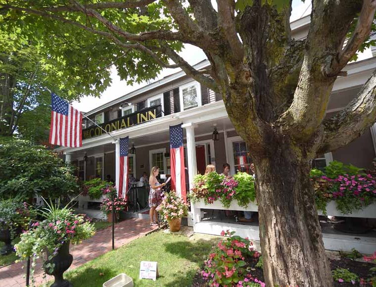 Exterior of The Colonial Inn, Concord, Massachusetts, USA