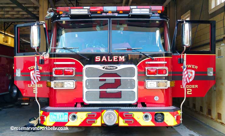 Fire Engine 2 Salem Fire Department © rosemaryandporkbelly.co.uk