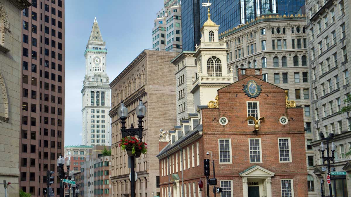 Boston's Old State House, Boston MA © rosemaryandporkbelly.co.uk