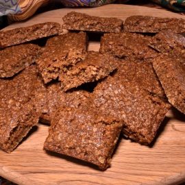 High protein vegan flapjacks © rosemaryandporkbelly.co.uk
