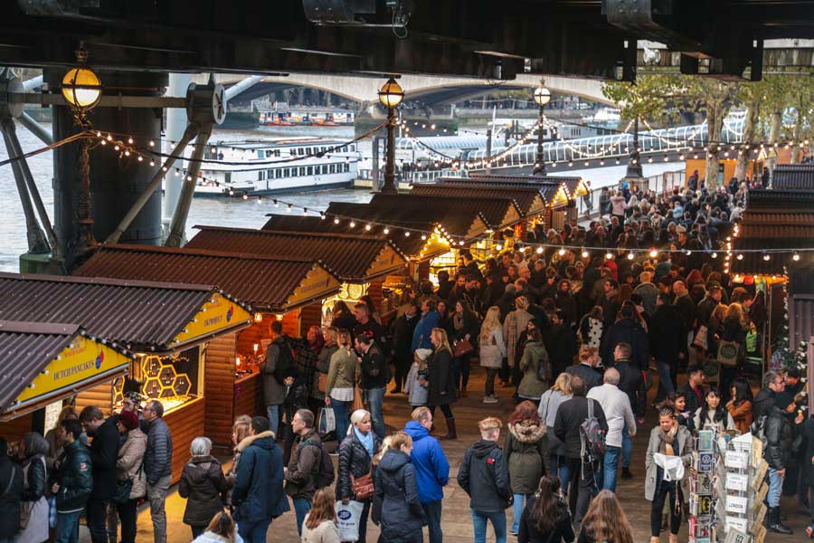 Southbank Centre winter market