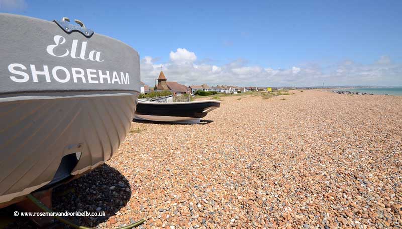Shoreham Beach near the Church of the Good Shepherd - Shoreham by Sea West Sussex