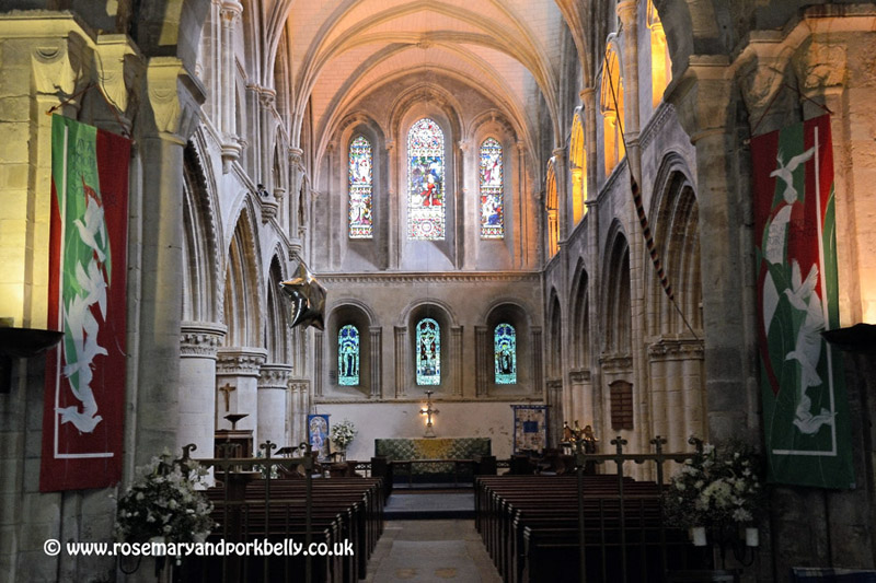 St Mary de Haura interior - Shoreham by Sea West Sussex © rosemaryandporkbelly.co.uk