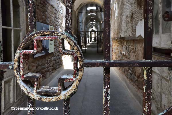 Metal gate to hospital wing, Eastern State Penitentiary © rosemaryandporkbelly.co.uk
