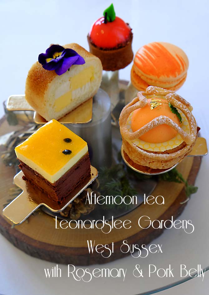 Afternoon tea Leonardslee Gardens © rosemaryandporkbelly.co.uk