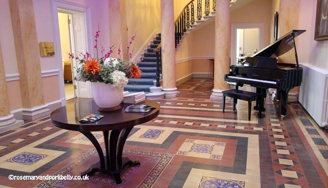 Entrance hall, Leonardslee House © rosemaryandporkbelly.co.uk
