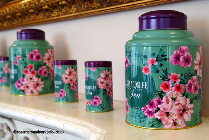 Leonardslee tea caddy tins © rosemaryandporkbelly.co.uk