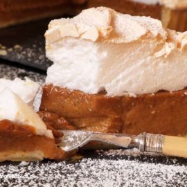 Pumpkin meringue pie © rosemaryandporkbelly.co.uk