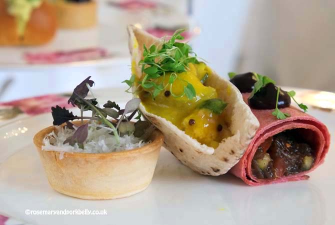 Vegan afternoon tea at Leonardslee Gardens © rosemaryandporkbelly.co.uk