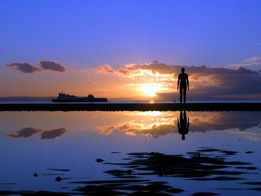 Antony Gormley's Another Place © Ron Davies, Visit Southport
