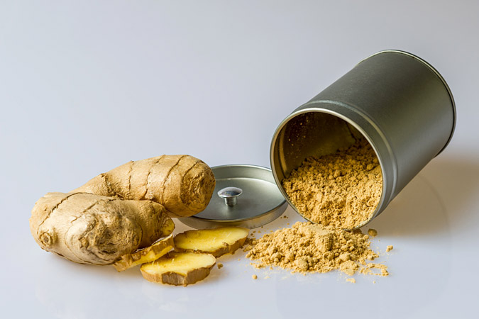 Fresh and ground ginger © Siala, Pixabay
