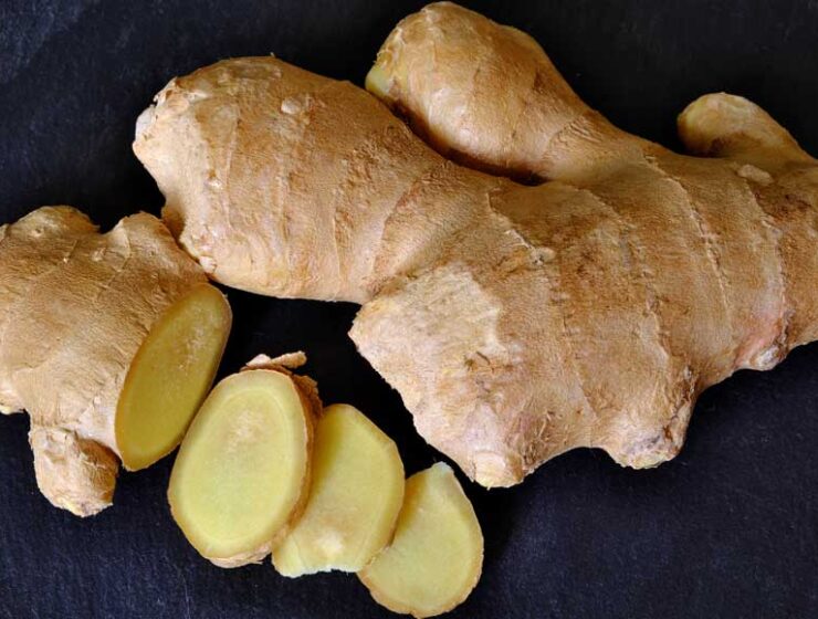 Fresh ginger root