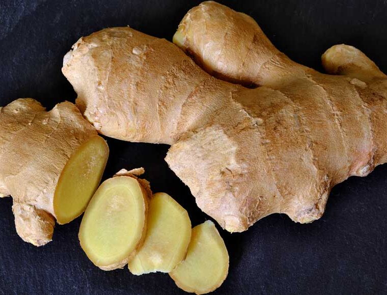Fresh ginger root