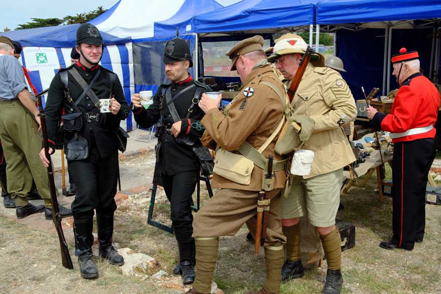 Armies through the ages at Shoreham Fort © rosemaryandporkbelly.co.uk