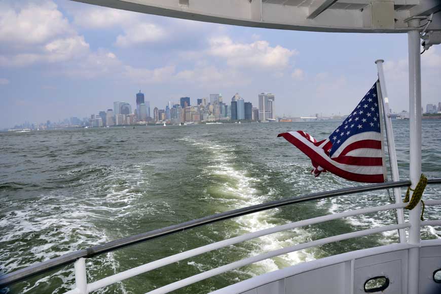 New York skyline from ferry, USA
© rosemaryandporkbelly