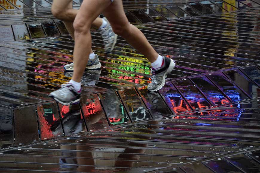 Runners on the boardwalk, Wildwood, New Jersey USA © rosemaryandporkbelly.co.uk