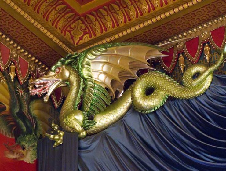 Dragon, Royal Pavilion Brighton © rosemaryandporkbelly.co.uk