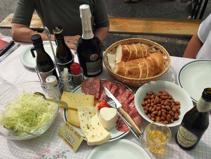 Lunch at Malga Mure, Paderno del Grappa © rosemaryandporkbelly.co.uk