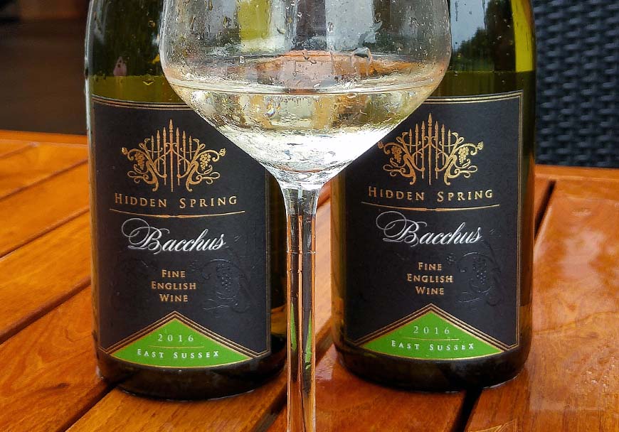 Still English wine from Hidden Spring Vineyard © rosemaryandporkbelly.co.uk