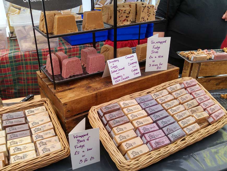 Fudge from The Wonky Kitchen © rosemaryandporkbelly.co.uk