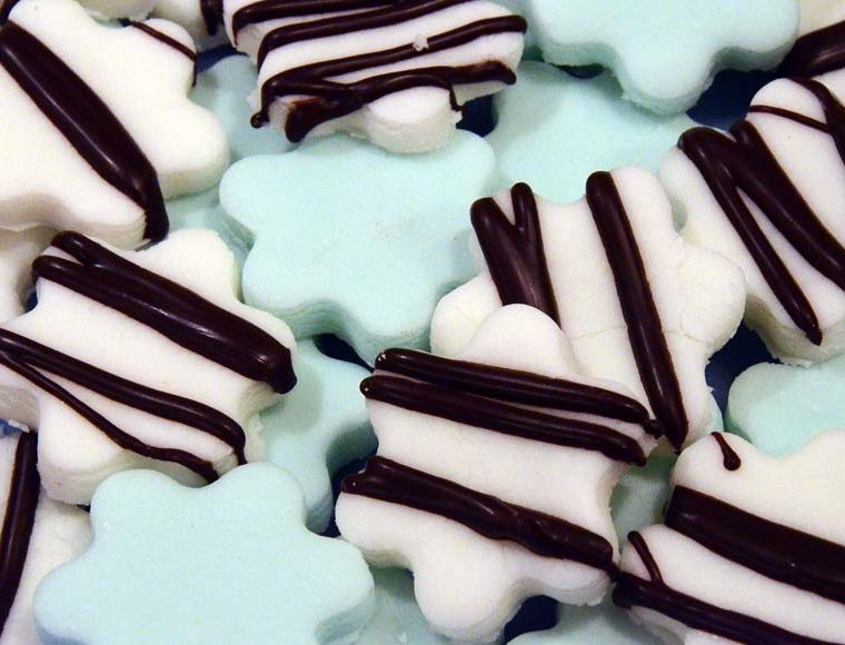 Homemade peppermint creams © rosemaryandporkbelly.co.uk