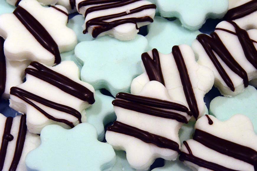 Homemade peppermint creams © rosemaryandporkbelly.co.uk