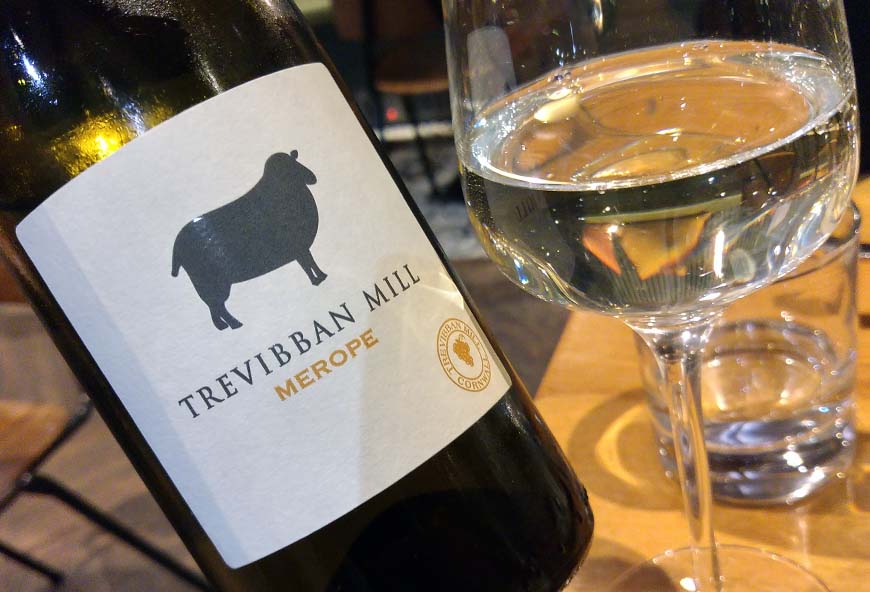 Trevibban Mill Merope wine © rosemaryandporkbelly.co.uk