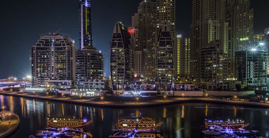 Dubai marina © Ian Watts, Pixabay