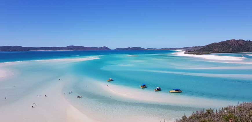 Whitehaven Beach, Whitsunday Islands, Australia © Horst Müller, Pixabay