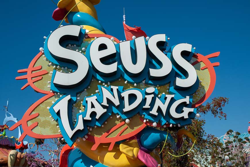 Seuss Landing Islands of Adventure, Florida © rosemaryandporkbelly.co.uk