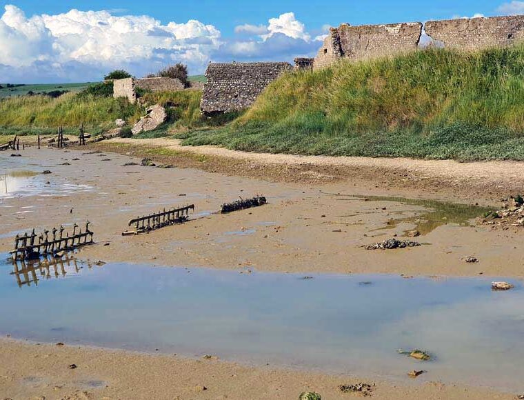 The abandoned village of Tide Mills East Susse