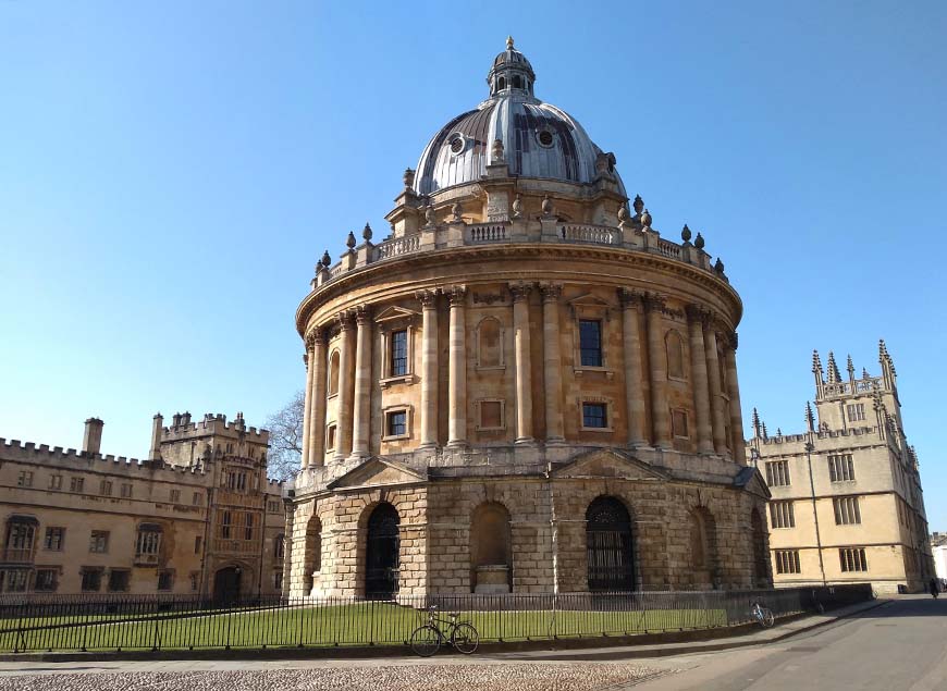Bodleian library, Oxford UK  © Sara Price, Pixabay