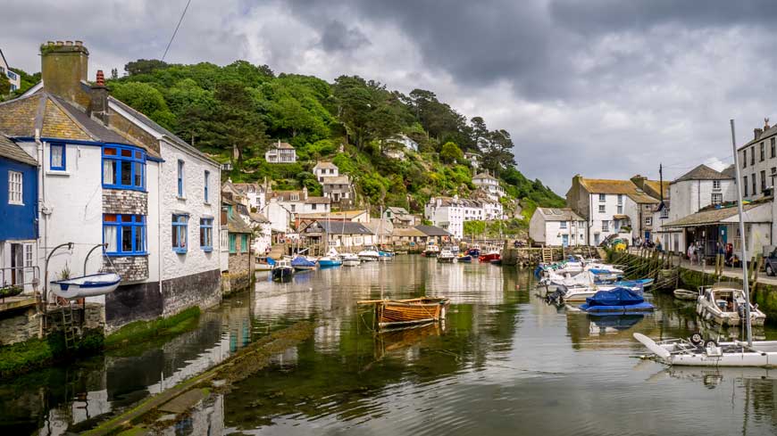 Polperro Harbour Cornwall © Matthew Hartley, Flickr