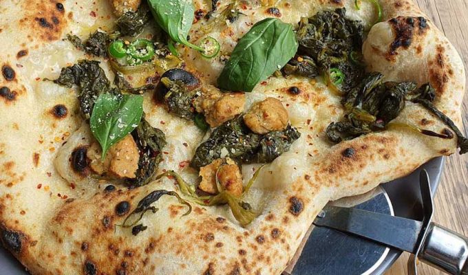 Pizza from Purezza Hove © rosemaryandporkbelly.co.uk
