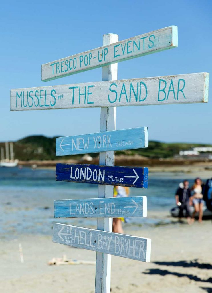 Tresco and Bryher between island pop-up event © James Darling Photography