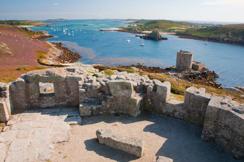 View from King Charles' Castle, Tresco © Tresco Island