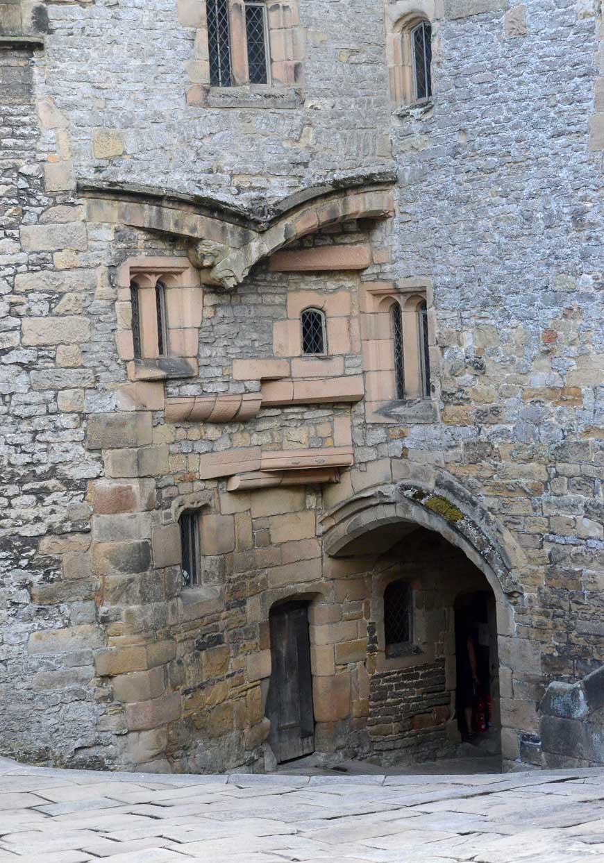 Haddon Hall architecture, Bakewell Derbyshire © rosemaryandporkbelly.co.uk