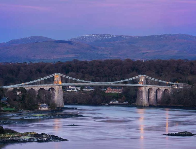 Menai Bridge Anglesey, Wales
