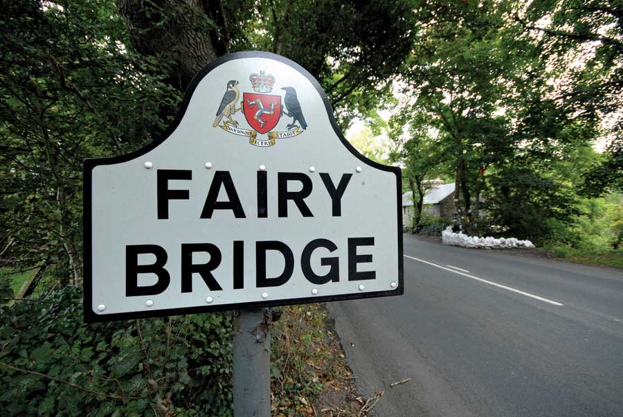 Fairy Bridge on the Castletown Road Isle of Man