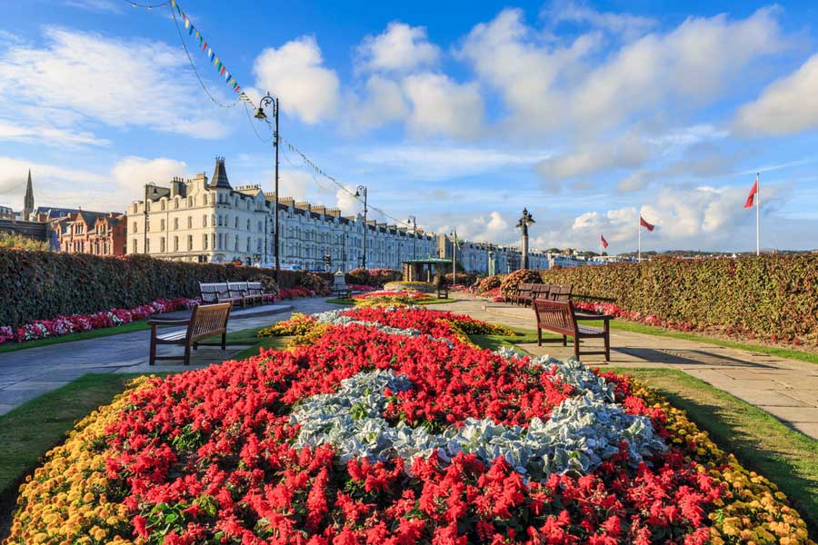 Gardens on Douglas Promenade Isle of Man © Janice Farnan