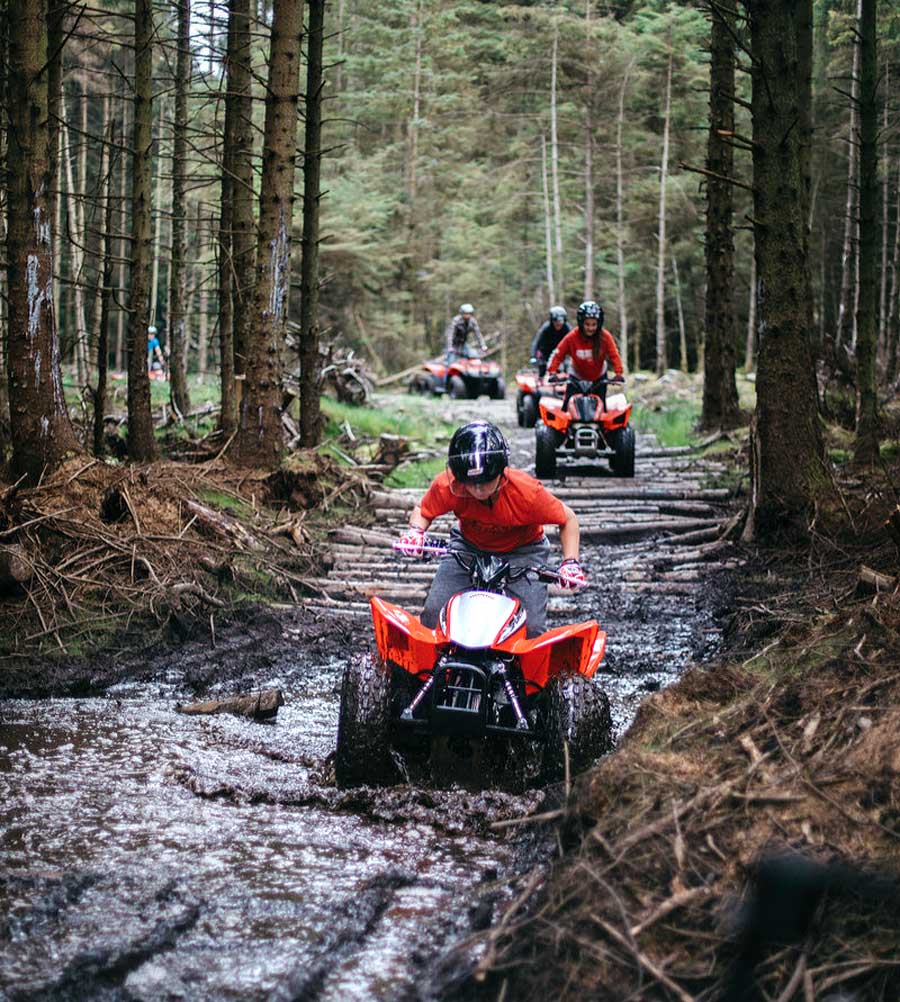 Quad Bike Mania at South Barrule Isle of Man