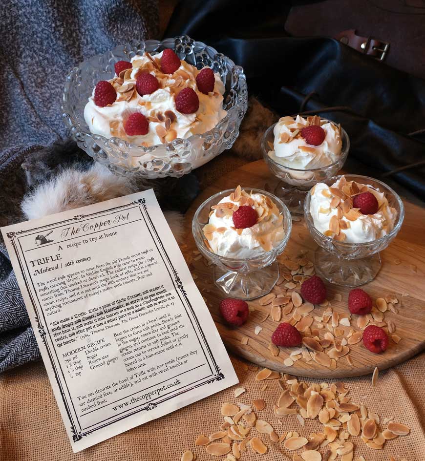 16th century trifle and recipe © rosemaryandporkbelly