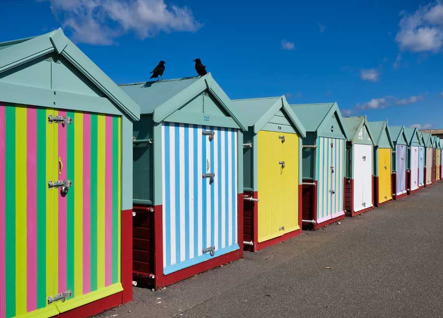 Beach huts, Hove ©rosemaryandporkbelly