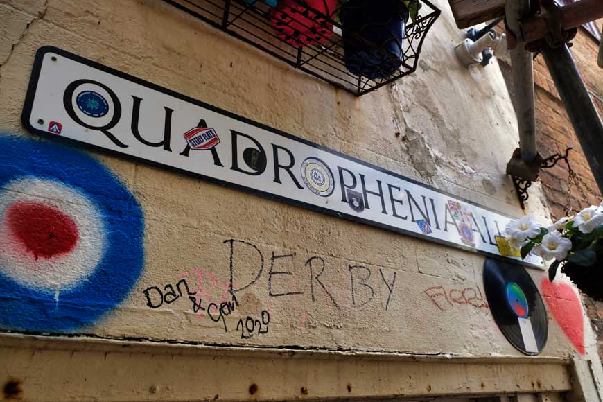 Quadrophenia Alley, Brighton East Sussex ©rosemaryandporkbelly