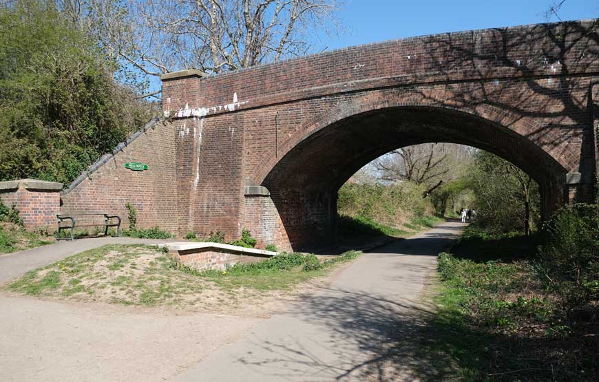 Bridge over The Cuckoo Trail, East Sussex ©rosemaryandporkbelly