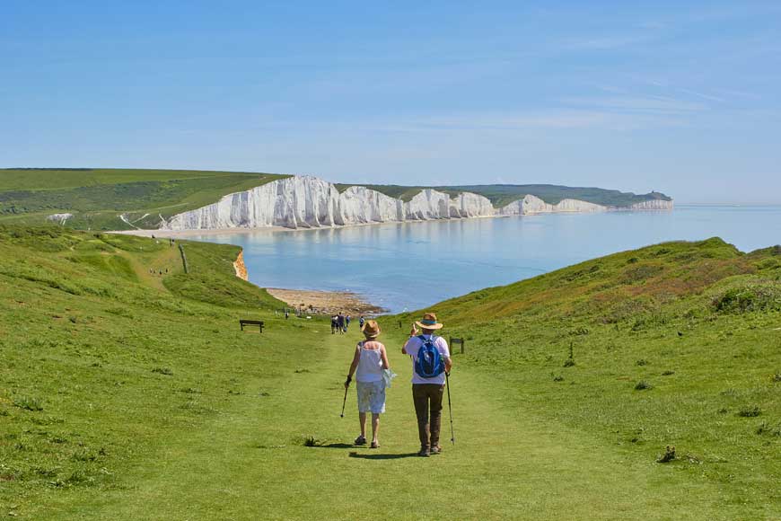 Seven Sisters, South Downs Way East Sussex